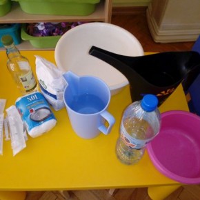 Zabawy badawcze - grupa 