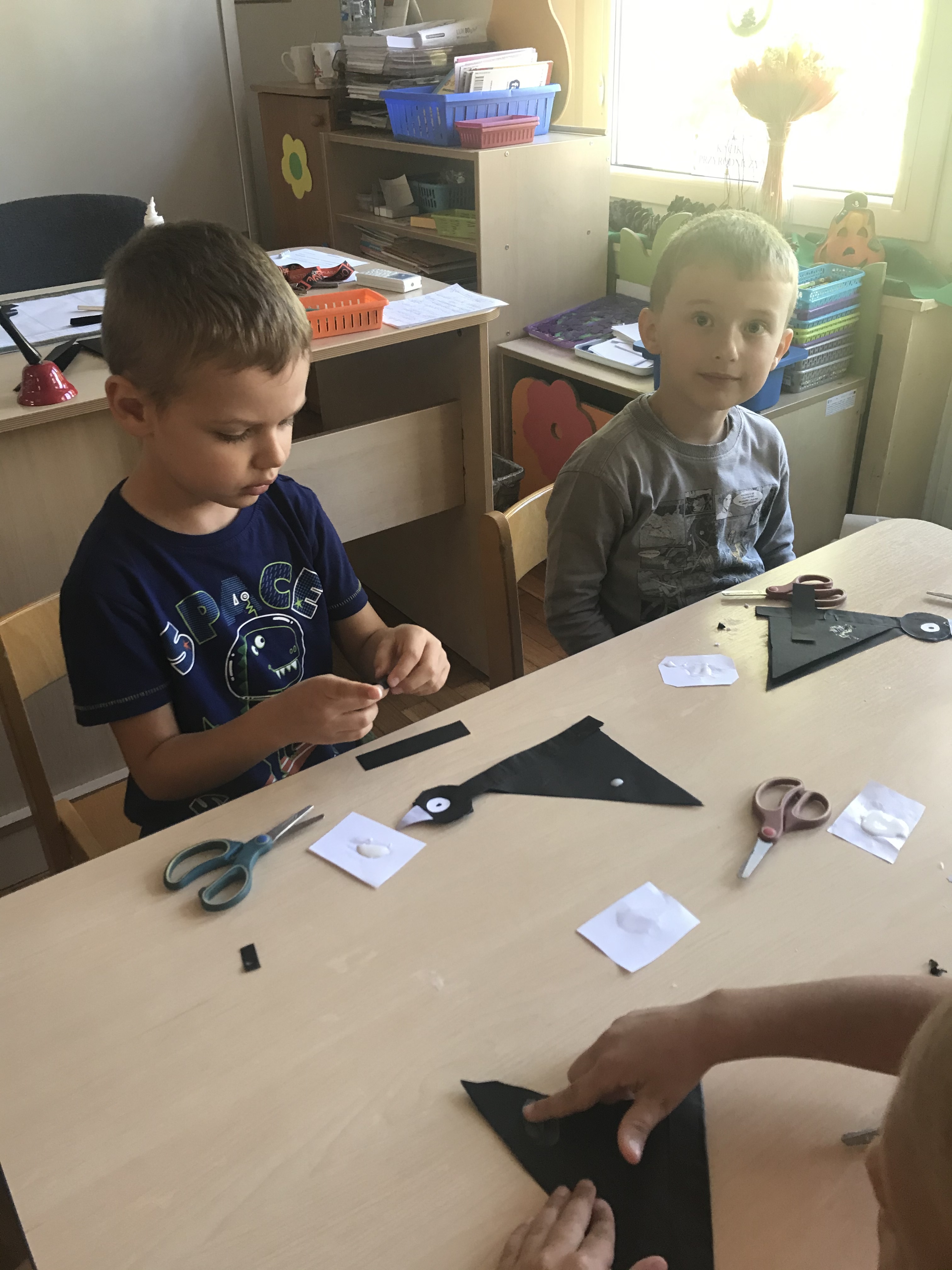 Zajęcia plastyczne  w grupie 