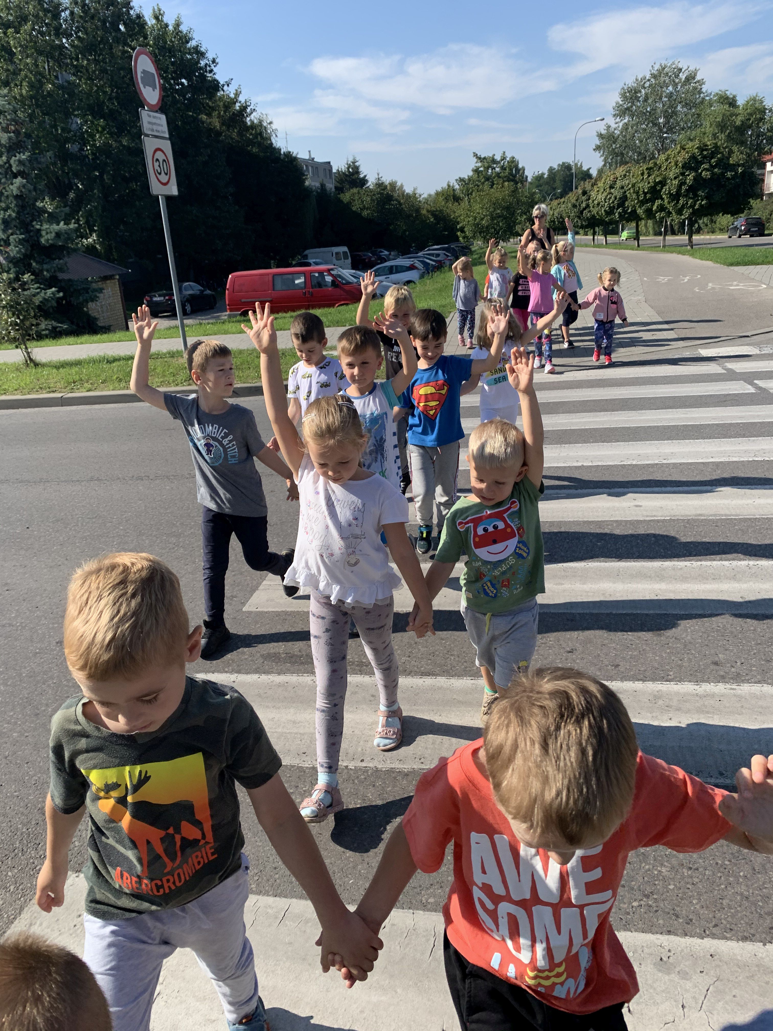 Wyjście na skrzyżowanie w grupie 