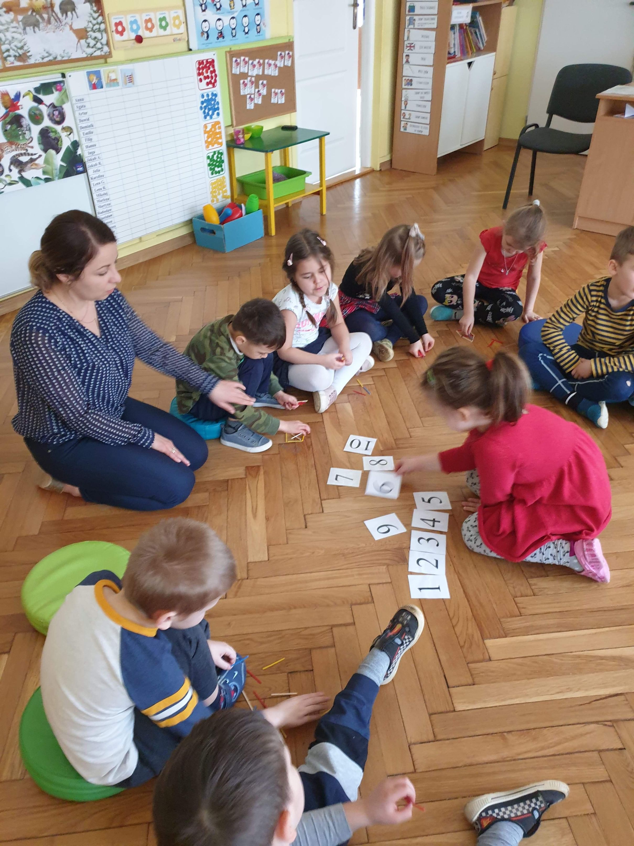 Zajęcia matematyczne w grupie 