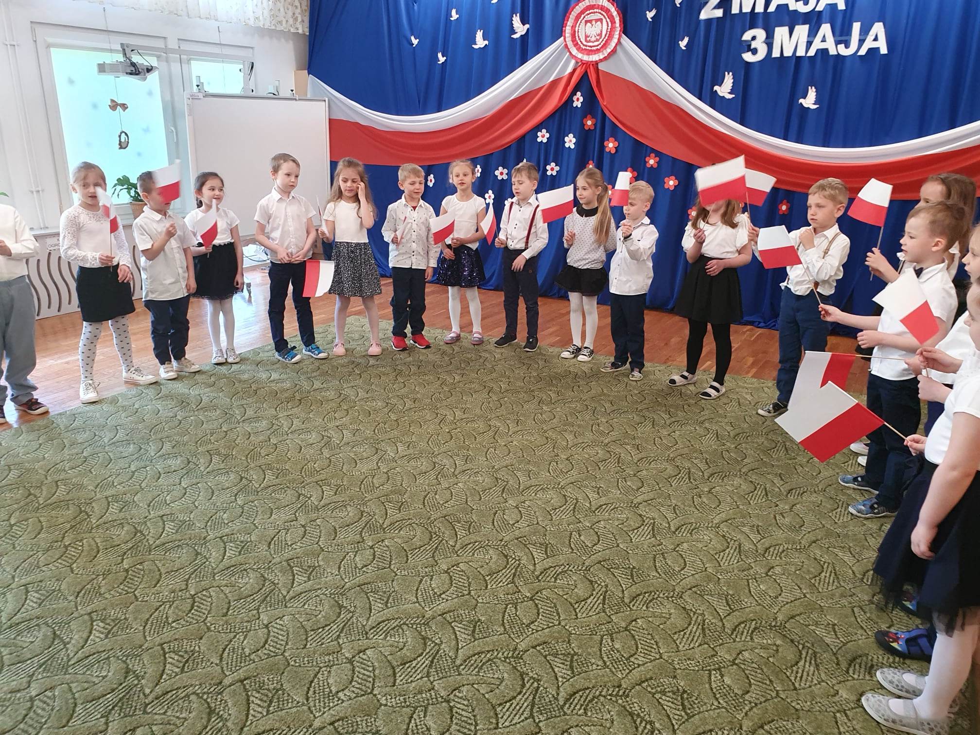 Majowe Święta Narodowe w przedszkolu