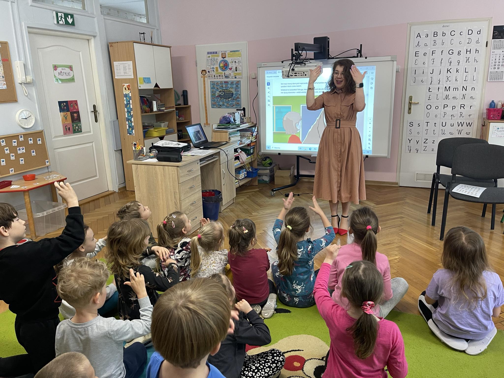 Niepełnosprawni są wśród nas - warsztaty w grupie Motylki