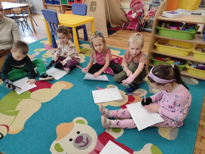 Zajęcia integracyjne w grupie 