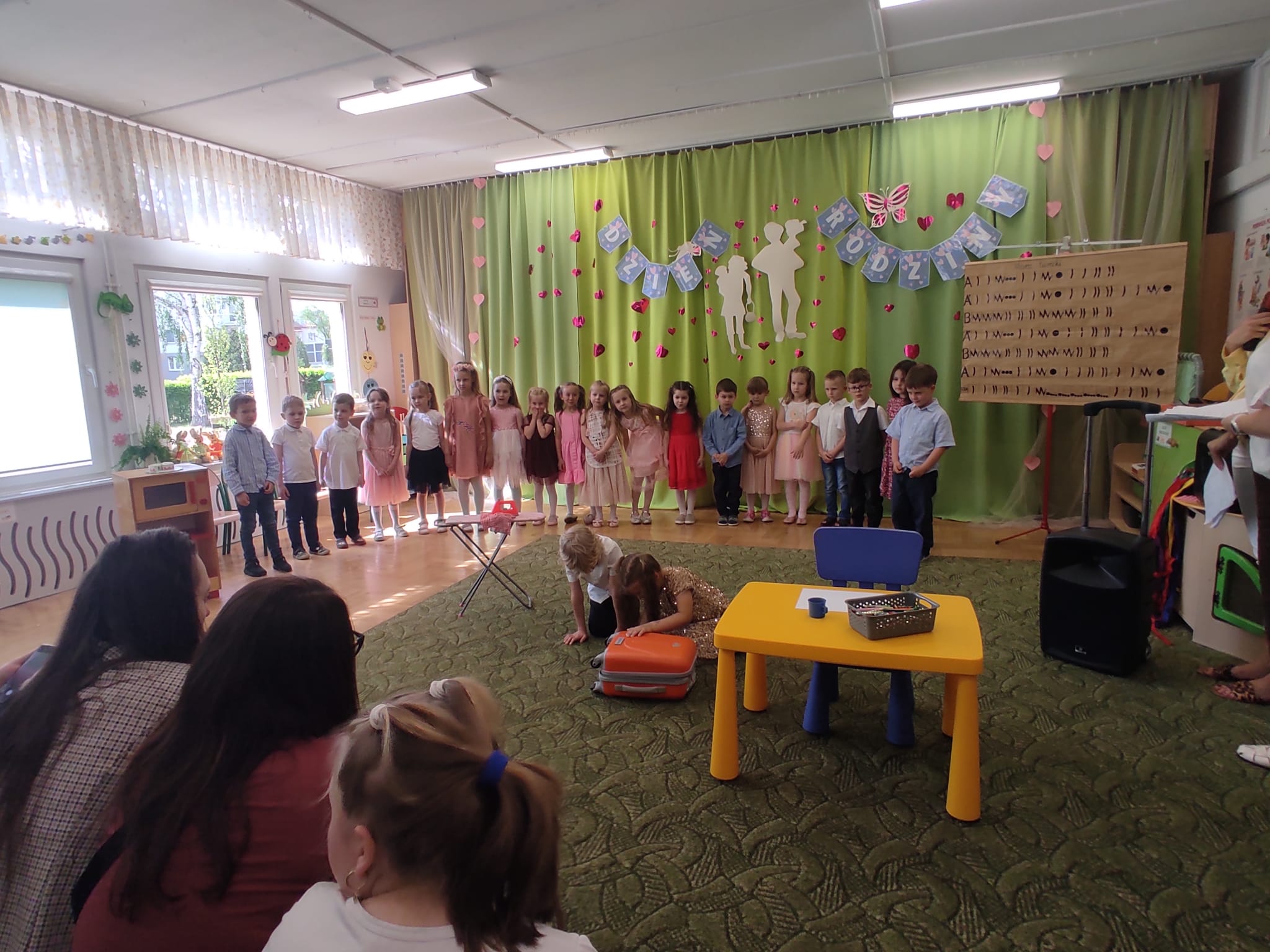 Uroczystość z okazji Dnia Rodziny w grupie 